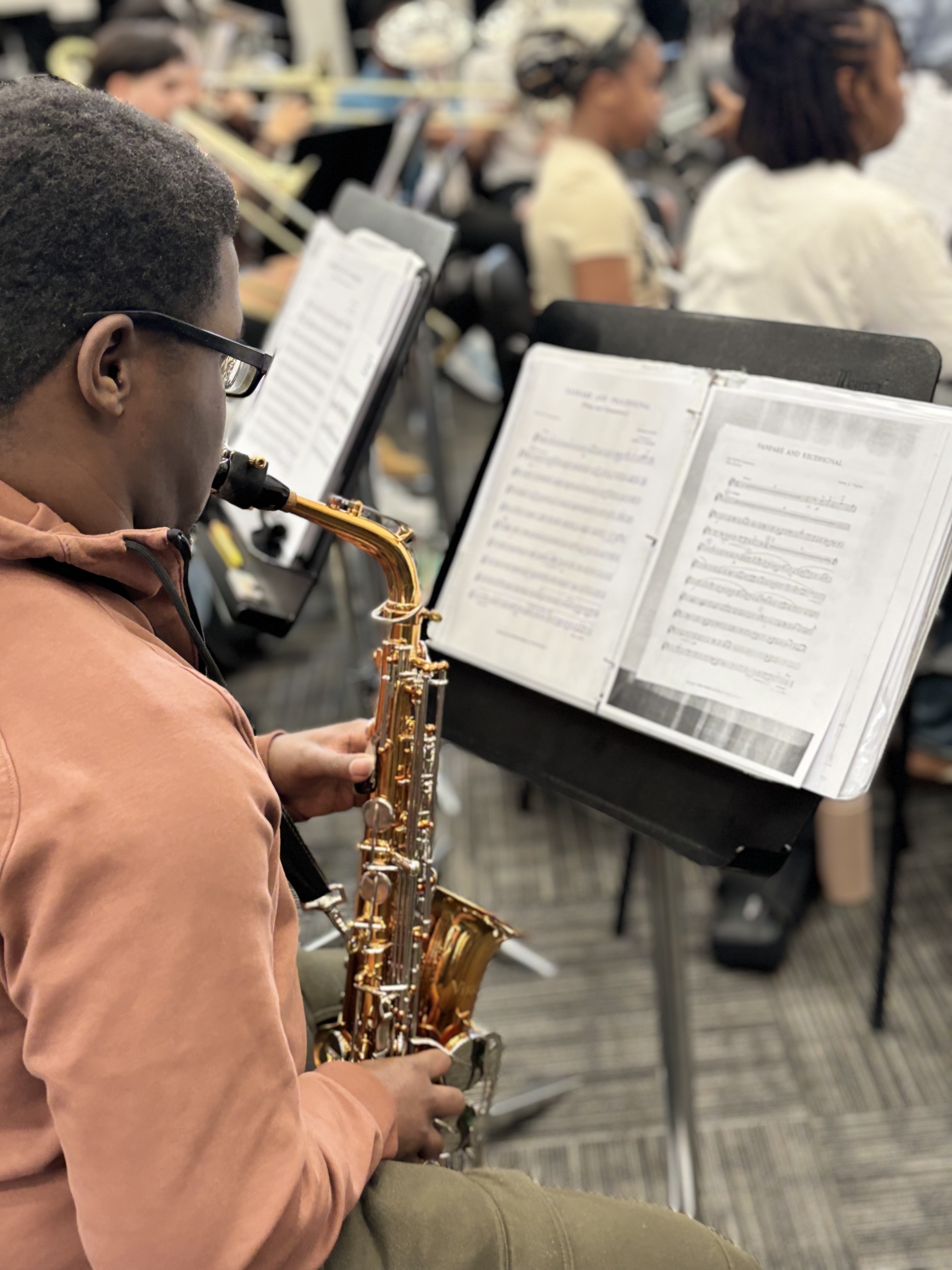 Playing the Sax