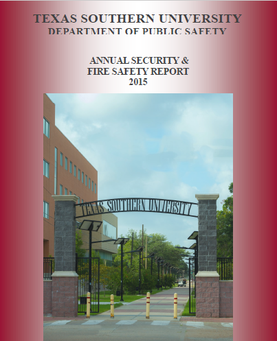 T S U D P S 2015 Annual Security and Fire Safety Report