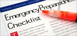Emergency Check List